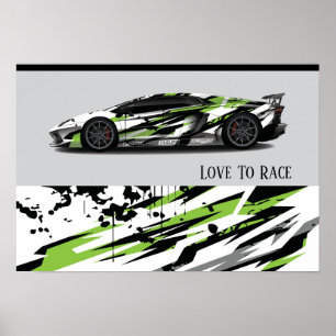 Poster automatisch racen