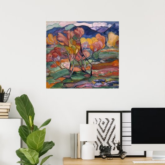 Poster Automne (Bureau à domicile)