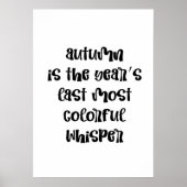Poster Automne (Devant)