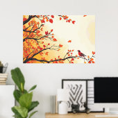POSTER AUTOMNE #1 (Bureau à domicile)