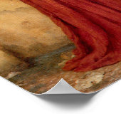 Poster Automne 1900 John William Godward. (Coin)