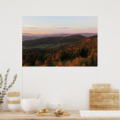 Poster Automne à Beskids Pologne (Cuisine)