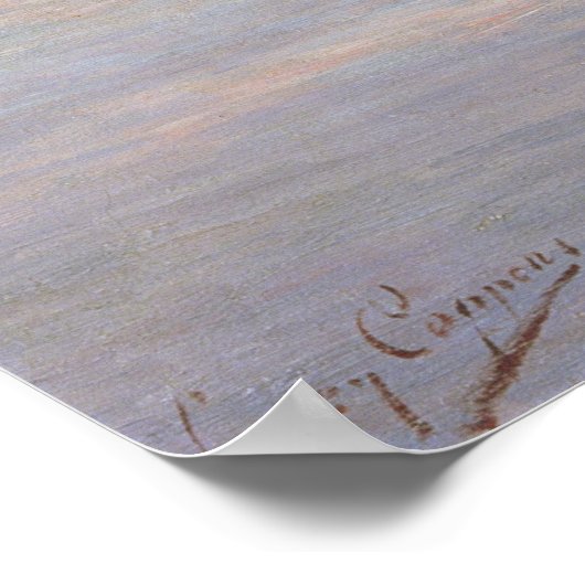 Poster Automne à Bruges (Coin)