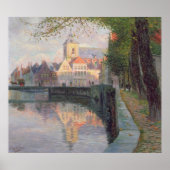 Poster Automne à Bruges (Devant)