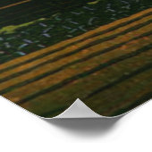 Poster Automne à Funatsu Mt Fuji Kawase Hasui 1953 (Coin)