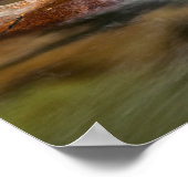 Poster Automne à Jefferson Brook, New Hampshire (Coin)