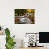 Poster Automne à Jefferson Brook, New Hampshire (Bureau à domicile)