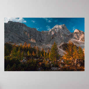 Poster Automne à la montagne