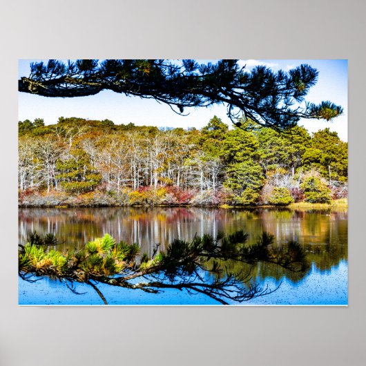 Poster Automne à Provincetown (Devant)
