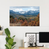 Poster Automne à San Juans (Bureau à domicile)