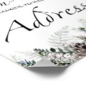 Poster Automne Aide la maman à être occupée Adresse une e (Coin)