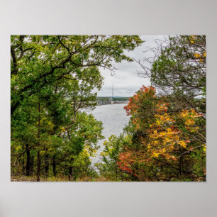 Poster Automne Au Barrage De Truman