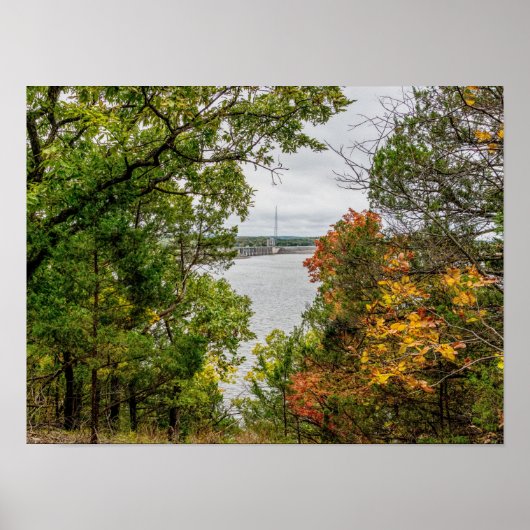 Poster Automne Au Barrage De Truman (Devant)