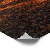 Poster Automne au lac (Coin)