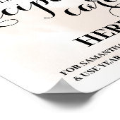 Poster Automne Automne Eucalyptus Recette Carte Signale (Coin)