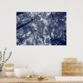 Poster Automne bleu (Cuisine)