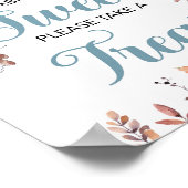 Poster Automne Camion Bébés sont sucrés S'il vous plaît p (Coin)