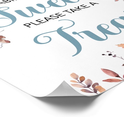 Poster Automne Camion Bébés sont sucrés S'il vous plaît p (Coin)