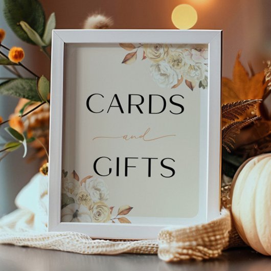 Poster Automne Cartes Et Cadeaux Anniversaires