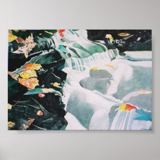 Poster automne cascade 3