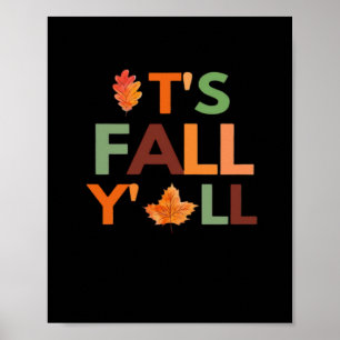 Poster Automne Collection saison automne C’est automne Y’