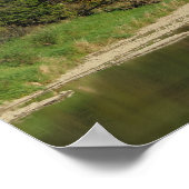 Poster Automne dans la rivière Pieniny Dunajec (Coin)