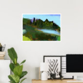 Poster Automne dans le parc (Bureau à domicile)