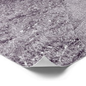 Poster Automne dans le parc - Purple Toned BW (Coin)