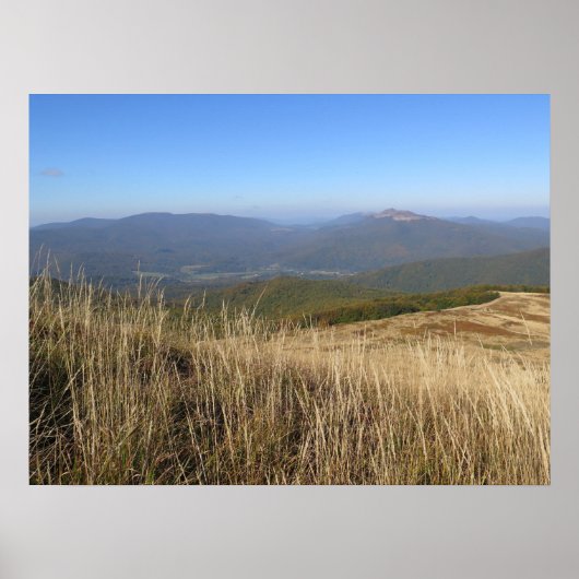 Poster Automne dans les montagnes de Bieszczady (Devant)