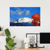 Poster Automne dans les Rocheuses colorées (Bureau à domicile)