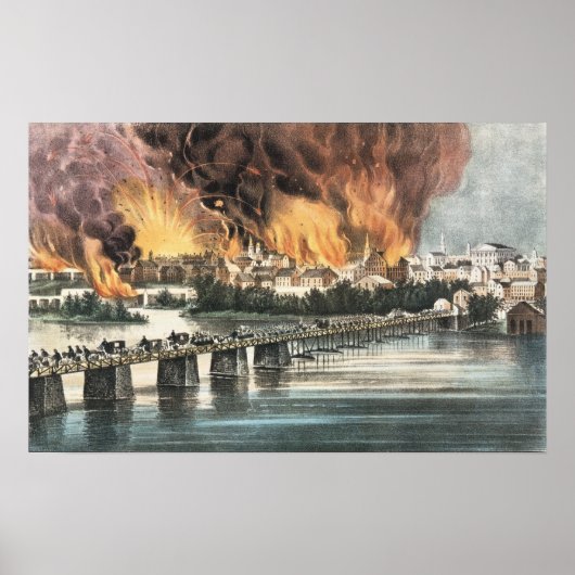 Poster Automne de Richmond 2 avril 1865 (Devant)