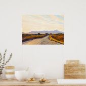 Poster Automne du désert par Maynard Dixon (Cuisine)