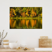 Poster Automne en Nouvelle-Angleterre Imprimer (Cuisine)