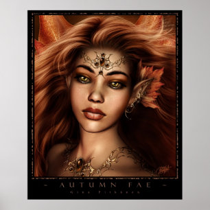 Poster Automne Fae