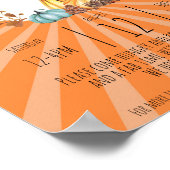 Poster automne festival PTO PTA collecte de fonds (Coin)