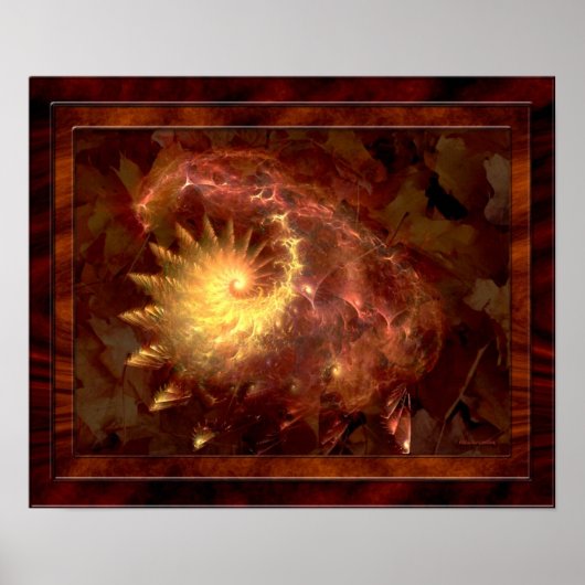 Poster Automne II (Devant)