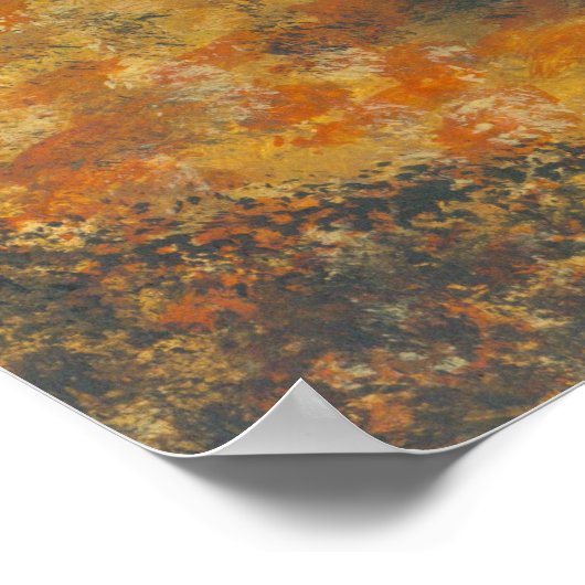 Poster Automne Labrador (Coin)