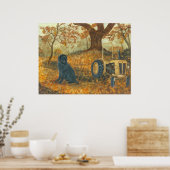 Poster Automne Labrador (Cuisine)