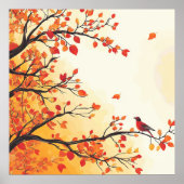 POSTER AUTOMNE N° 1 (Devant)