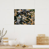 Poster Automne Otter Pond Feuille (Cuisine)
