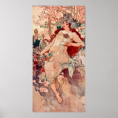 Poster Automne par Alfons Mucha (Devant)