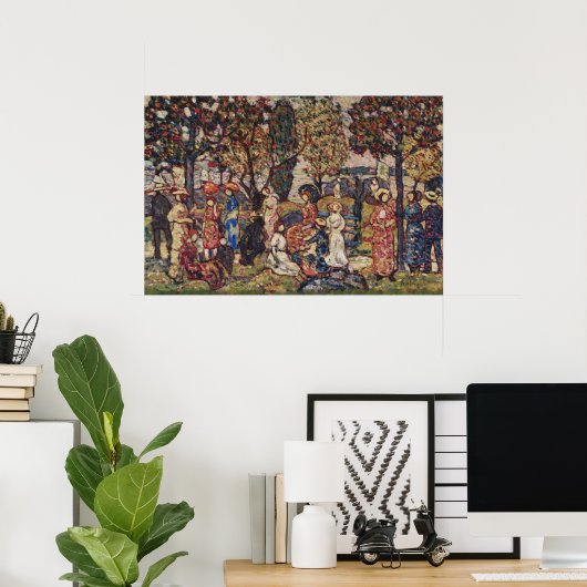 Poster Automne par Maurice Prendergast, Art Vintage (Bureau à domicile)
