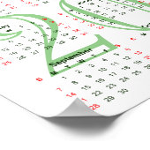 Poster Automne par une journée ensoleillée. Calendrier d' (Coin)