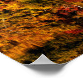 Poster Automne Réflexion sur Russell Pond | New Hampshire (Coin)