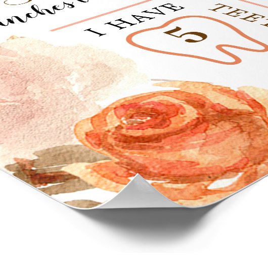Poster Automne Rustique Citrouille Onederday Sign (Coin)