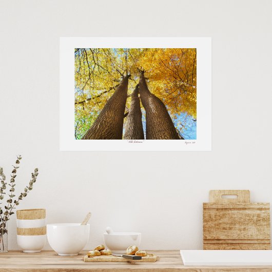 Poster Automne sauvage (Cuisine)