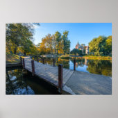 Poster Automne Serenity Vajdahunyad Castle à Budapest (Devant)