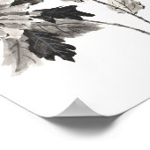 Poster Automne Silencieux (Coin)