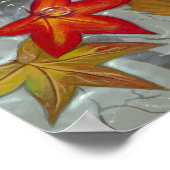 Poster Automne Sirène imaginaire Art Imprimer (Coin)