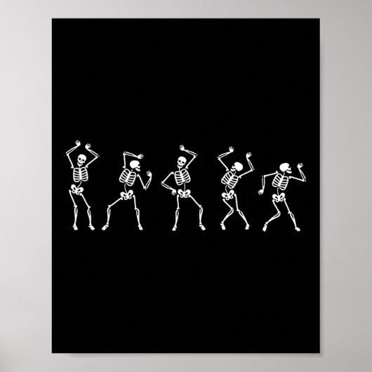 Poster Automne Sketon Danser (Devant)